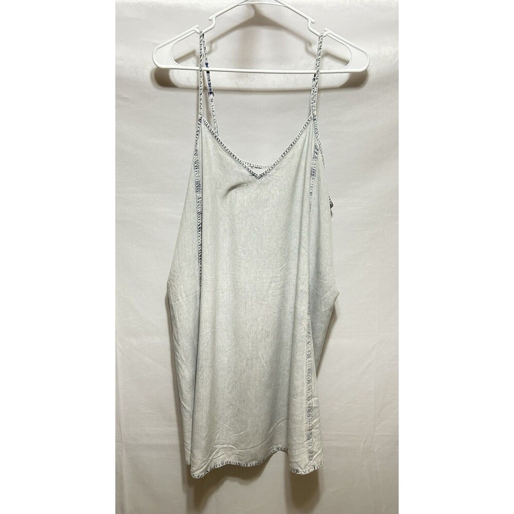 Abound Womens XL Spaghetti Strap Rayon Knee High Dress